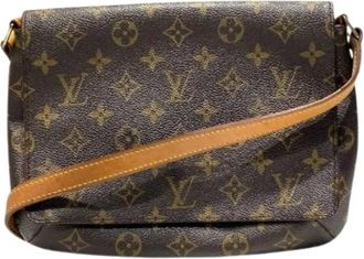 Louis Vuitton Pre-owned Vintage Monogram Schoudertas - Dames - Vintage Schoudertas - Bruin - ONE Size - Vintage