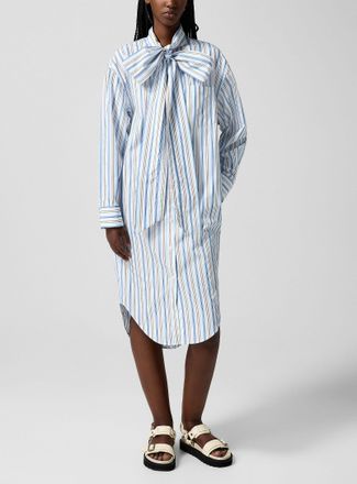 Acne Studios Womens Tie-neck shirtdress
