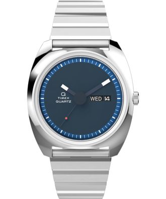 Timex Enigma Reissue Mens Silver Watch TW2W59800 Stainless Steel - One Size