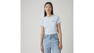 Levi's Perfect Tee - Womens - XS - Blue
