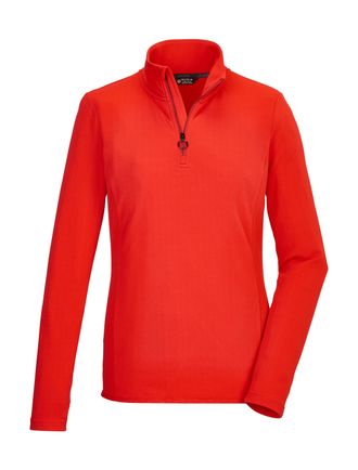 Killtec Langarmshirt KILLTEC KSW 98 WMN LS SHRT, Damen, Gr. 42, rot, Oberstoff: 98% Polyester, 2% Elasthan, Shirts Langarmshirt