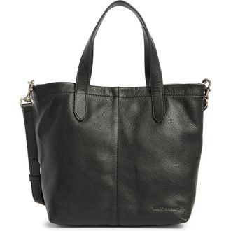 Lucky Brand Anny Mini Leather Tote Bag in Black at Nordstrom Rack