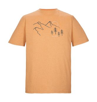 Killtec T-Shirt KILLTEC KOS 78 MN TSHRT, Herren, Gr. XL, gold (altgoldfarben), Obermaterial: 65% Polyester, 30% Baumwolle, 5% Elasthan, Rundhals, Shirts T-Shi