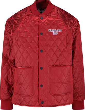 Carhartt Work in Progress Alumni Liner Jacket, In Red Fabric