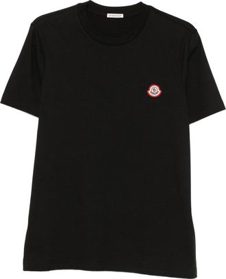 Moncler Logo-patch Crew-neck T-shirt