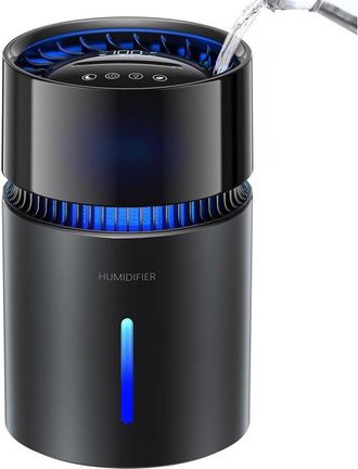 No Brand Humidificador De 5 Litros Con Vapor Fr&iacute;o Y Purificaci&oacute;n De Aire I&oacute;nica - Humidificador Silencioso Con 100 Velocidades Ajustables Para El Dormitorio