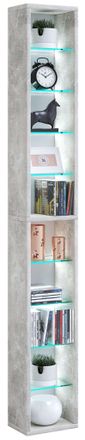 ebuy24 Ebuy24 - Colgante De Estante De Madera Vcm Estante De Ahorro De Espacio Dimensiones: Al. 152 X An. 21 X T. 14 Cm Colgante Elegante Estante De Almacena