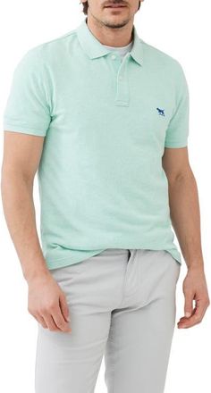 Rodd & Gunn Gunn Piqu&eacute; Sports Fit Cotton Polo in Mint at Nordstrom, Size Xxx-Large