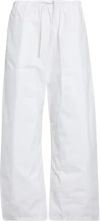 Leset Kyoto Cotton Drawstring Utility Crop Pants in Ice at Nordstrom, Size X-Large