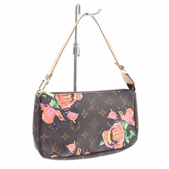 Louis Vuitton Monogram Rose Monogram Rose Pochette Pouch (Pre-Owned)