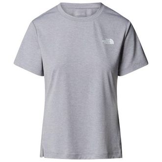 The North Face Flex S/S Tee Reg Funktionsshirt f&uuml;r Damen | grau