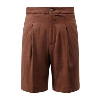 Hev&ograve; Mujer, Pantalones cortos, Marr&oacute;n, Talla: XS