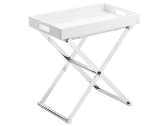 Schubiger M&ouml;bel Beistelltisch klappbar mit Tablett L Klappbar mit Tablett l