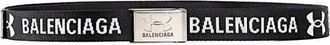 Balenciaga Skater Belt 30 - Heren - Riemen - Zwart - ONE Size - Accessoires