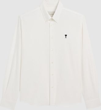 Ami Chemise Ami De Coeur Blanc Naturel
