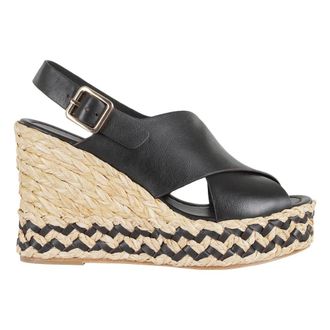 Paloma Barcel&oacute; Wedges, female, Black, Size: 10 US Oda Sandal