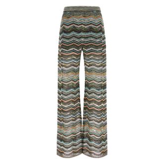 Missoni Pantaloni a gamba larga - - Trousers - Donna - Multicolore - M