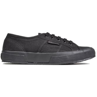 Superga Womens 2750 Cotu Classic Trainers - Black material_cotton - Size UK 4.5