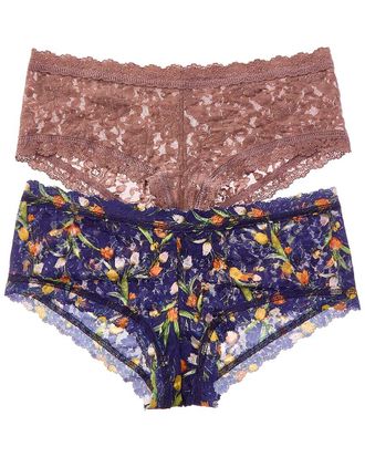 Hanky Panky Set Of 2 Printed Boyshort