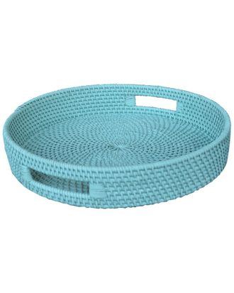 A&B Home Discontinued A&B Home 15In Ivory Coast Tray