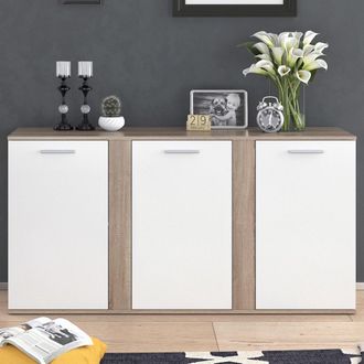 Vicco Aparador Novelli, Sonoma, 155 X 80 Cm Con Puertas Vicco