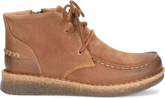 Born Womens Analia Moc-Toe Ankle Boot In Tan