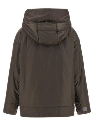 Max Mara Padded Canvas Jacket - Taupe