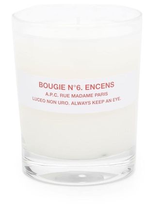 A.P.C. Candle No.6 Encens - unisex - Wax/glass - OS - White