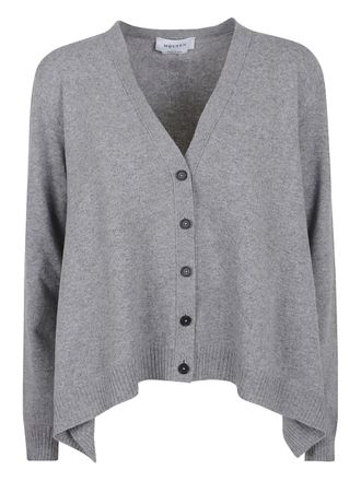 Alexander McQueen cashmere button cardigan - women - Cashmere - S - Grey