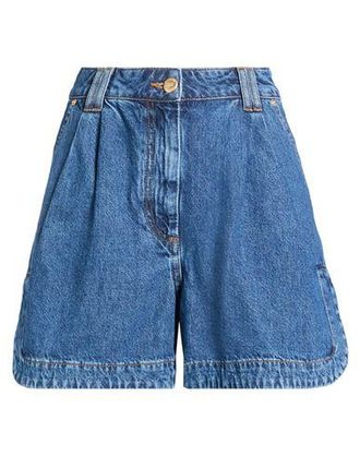 Farm Rio PLEATED DENIM SHORTS