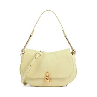 Coccinelle Magie Soft Schoudertas - Dames - Schoudertassen - Geel - ONE Size - Leer - Tassen