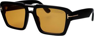 Tom Ford Mens Sunglasses Redford Black Acetate