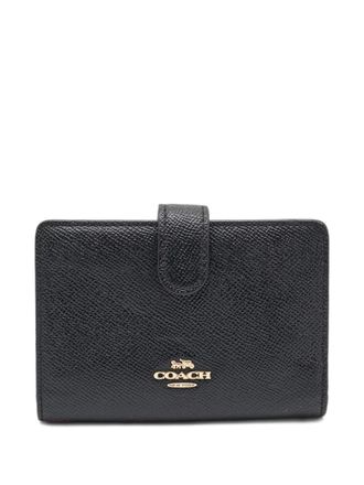 Coach Corner leather wallet - Nero