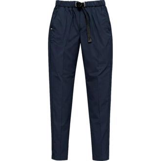 White Sand Slim-fit Trousers, male, Blue, Size: XL Greg Trousers
