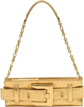 Balmain Mujer, Bolsos, Amarillo, Talla: ONE Size