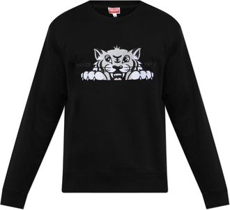 Kenzo Sweatshirts & Hoodies - Heren - Sweatshirts - Zwart - L - Katoen - Hoodies & sweatvesten