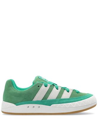adidas Adimatic leather lace-up sneakers - men - Leather/Rubber/Leather - 10.5 - Green