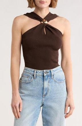 NSR Gold Orb Sweater Tank in Brown at Nordstrom Rack, Size X-Small