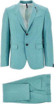 Santaniello Wool-blend single-breasted suit Man 48