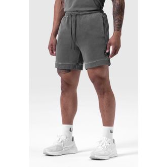 ASRV Tech Essential Sweat Shorts in Faded Grey at Nordstrom, Size X-Small