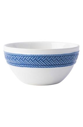 Juliska Le Panier Cereal Bowl in Whitewash/Delft Blue at Nordstrom