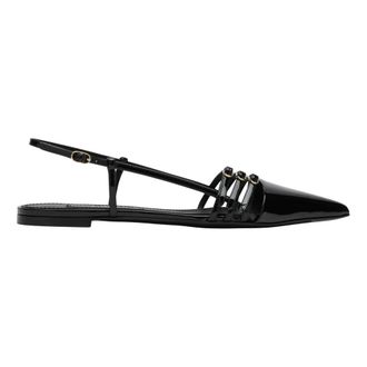Dolce & Gabbana Ballerina Shoes, female, Black, 3 1/2 UK, Slingback Flats