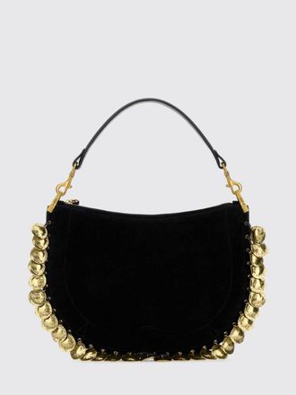 Isabel Marant Borsa Oskan Isabel Marant in camoscio con charm metallici
