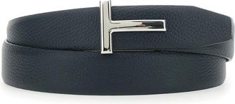 Tom Ford T Rev Belt 3cm - Heren - Riemen - Blauw - 115 CM - Accessoires