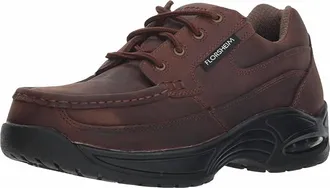 Florsheim Mens Oxford Supreme Moc Toe Comp Shoes In Braun