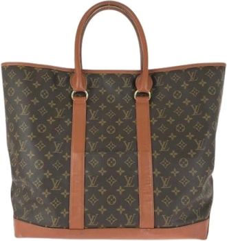 Louis Vuitton Pre-owned Tote Bags, male, Brown, Size: ONE SIZE Pre-owned Tote Bag
