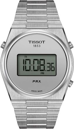 Tissot PRX Digital 40 - Heren - Horloges - Grijs - ONE Size - Accessoires
