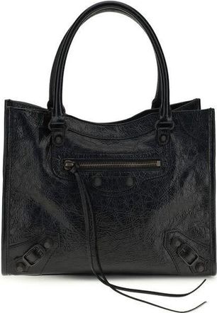 Balenciaga Le City Shoulder Bag Black