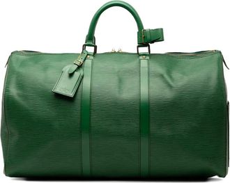Louis Vuitton 1992 Epi Keepall 50 travel bag - Groen