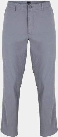 HUGO BOSS Mens Crigan3 D Solid Patterned Chinos in Dark Grey - Size 40W/32L